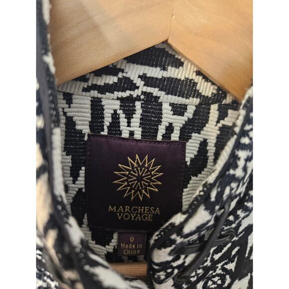 Marchesa Voyage Animal Print Jacket - Picture 4 of 10